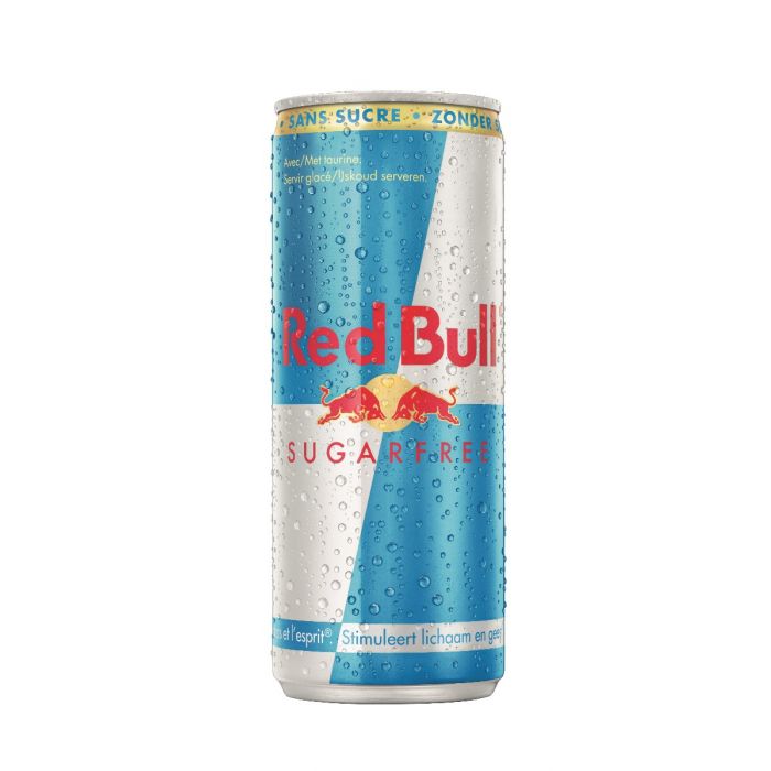 Redbull Sugar Free 24x25cl - Afbeelding 1